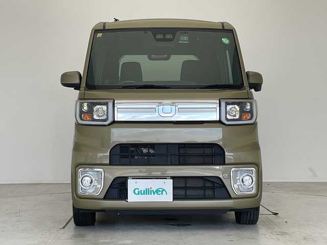 ダイハツ ウェイク G ターボ SA Ⅲ 愛知県 2018(平30)年 2.8万km オフビートカーキM SDナビ/両側パワースライドドア/バックカメラ/コーナーセンサー/純正アルミホイール/LEDヘッドライト/オートライト/ドライブレコーダー/ETC/衝突軽減システム/フルセグ/CD DVD/Bluetooth/ステアリングスイッチ/スマートキー/プッシュスタート