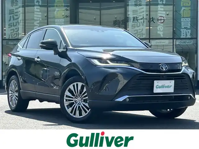トヨタ ハリアー ハイブリッド Z 岡山県 2020(令2)年 6.5万km プレシャスブラックパール 登録時走行距離64857km/JBLプレミアムサウンド/純正12.3インチナビ/フルセグTV(AM.FM.TV.BT)/パノラミックビューモニター/ヘッドアップディスプレイ/デジタルインナーミラー/ビルトインETC2.0/ブラインドスポットモニター/クリアランスソナー/衝突軽減ブレーキ/レーダークルーズコントロール/レーンキープアシスト/オートライト/オートマチックハイビーム/アイドリングストップ/パワーバックドア/19インチ純正AW/純正フロアマット/LEDヘッドライト/D席パワーシート/寒冷地仕様