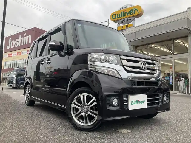 ホンダ Ｎ ＢＯＸ カスタム G Lパッケージ 滋賀県 2016(平28)年 7.9万km プレミアムベルベットパープル・パール 車検9年8月まで/イクリプスSDナビ/・Bluetooth・フルセグTV/バックモニター/両側パワースライドドア/ビルトインETC/純正HIDヘッドライト/フォグランプ/オートリトミラー/シートリフター/ECON/純正マット/バイザー/プッシュスタート/スマートキー/取説/保証書/スペアキー/