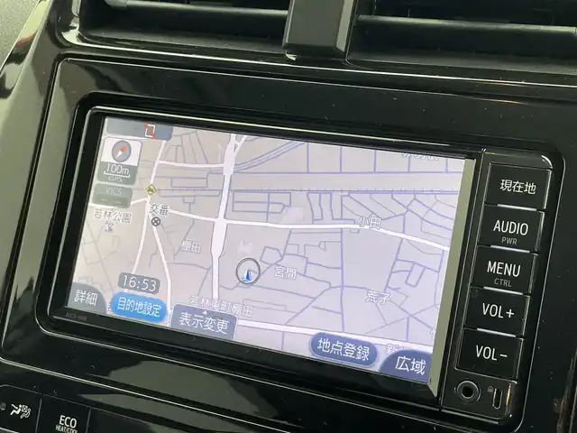 トヨタ プリウス A ツーリングセレクション 滋賀県 2016(平28)年 4.1万km パール 社外エアロ/LEDヘッドライト/コーナーセンサー/ブラインドスポットモニター/パーキングアシスト/ドラレコ/追従クルーズコントロール/シートヒーター/バックカメラ/Bluetooth/電動格納ミラー/衝突軽減/純正17インチAW