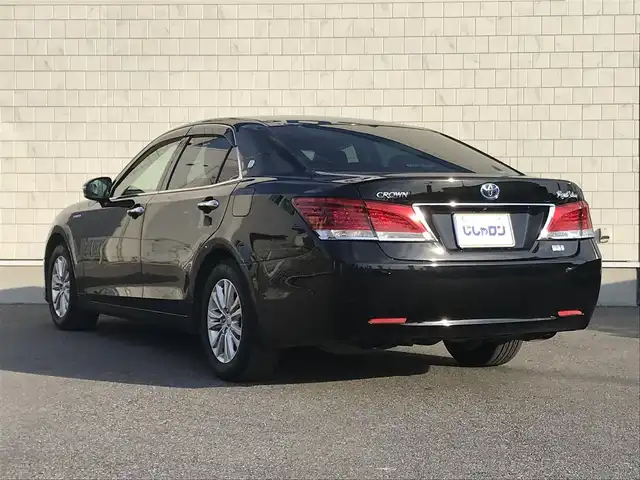 トヨタ クラウン ハイブリッド ロイヤルサルーン 栃木県 2014(平26)年 13万km ブラック (株)IDOMが運営する【じしゃロン小山店】の自社ローン対象車両になります。こちらは現金ご利用時の価格です。/自社ローンご希望の方は別途その旨お申付け下さい。//禁煙車/純正フルセグナビ/（CD/DVD/AM/FMラジオ）/(Bluetooth)/スマートキー/プッシュスタート/バックカメラ/ＥＴＣ/クルーズコントロール/ステアリングリモコン/電動格納ドアミラー/パワーウインドウ/オートライト/自動防眩ミラー
