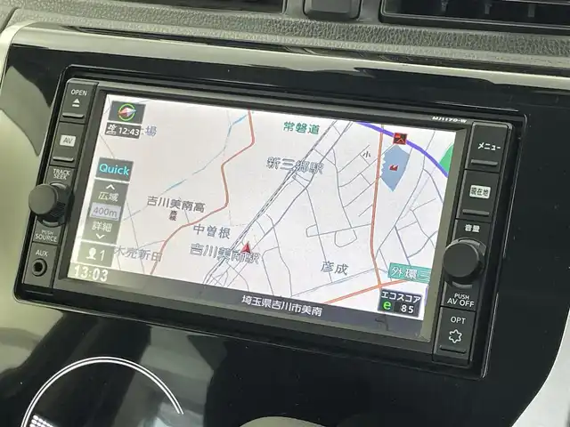日産 デイズ ハイウェイスターX 埼玉県 2018(平30)年 4万km チタニウムグレーメタリック 純正ナビ：MJ1170-W/（AM/FM/SD/CD/Bluetooth）/衝突軽減ブレーキ/全方位カメラ/ETC/オートマチックハイビーム/アイドリングストップ/ドアバイザー/ステアリングスイッチ/電動格納ミラー/純正14インチアルミホイール/ウィンカーミラー/純正フロアマット/プッシュスタート/スマートキー