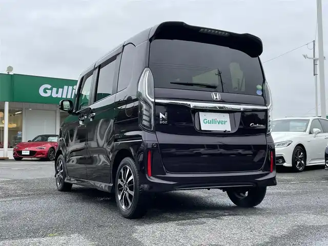 ホンダ Ｎ ＢＯＸ カスタム G L ホンダセンシング 千葉県 2019(令1)年 1.3万km プレミアムベルベットパープル・パール ホンダセンシング/・衝突軽減ブレーキ/・レーンキープアシスト/・アダプティブクルーズコントロール/・オートマチックハイビーム/純正SDナビ【VXM-205Ci】/バックカメラ/左後パワースライドドア/前席シートヒーター/スマートキー/純正14インチアルミホイール/純正LEDヘッドライト/フォグランプ/社外ドライブレコーダー/ビルトインETC/サイド＆カーテンエアバッグ