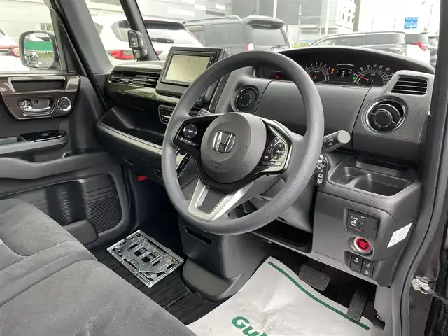 ホンダ Ｎ ＢＯＸ カスタム G L ホンダセンシング 千葉県 2019(令1)年 1.3万km プレミアムベルベットパープル・パール ホンダセンシング/・衝突軽減ブレーキ/・レーンキープアシスト/・アダプティブクルーズコントロール/・オートマチックハイビーム/純正SDナビ【VXM-205Ci】/バックカメラ/左後パワースライドドア/前席シートヒーター/スマートキー/純正14インチアルミホイール/純正LEDヘッドライト/フォグランプ/社外ドライブレコーダー/ビルトインETC/サイド＆カーテンエアバッグ