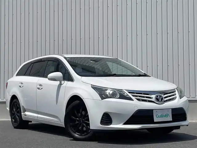 トヨタ アベンシス ワゴン Xi 群馬県 2014(平26)年 8.6万km スーパーホワイトⅡ 純正SDナビ/（CD/DVD/Bluetooth/フルセグ）/バックカメラ/プッシュスタート/ルーフレール/前後ドライブレコーダー/オートエアコン/オートライト/純正フロアマット/社外16インチAW/HID