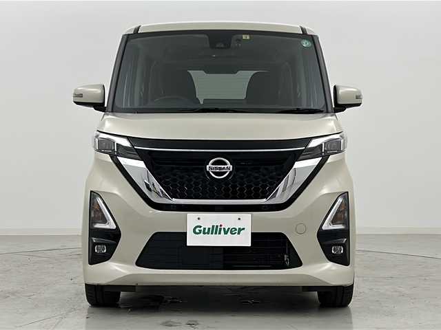 日産 ルークス ハイウェイスター Gターボ 宮城県 2022(令4)年 5.9万km フローズンバニラパール プロパイロット/アラウンドビューモニター/エマージェンシーブレーキ/車線逸脱警報/オートハイビーム/前後コーナーセンサー/純正SDナビ/・CD.DVD.SD.BT/フルセグTV/両側パワースライドドア/ハンズフリーオートスライドドア/LEDヘッドライト/LEDフォグランプ/純正ドライブレコーダー（FR）/電動パーキングブレーキ/アイドリングストップ/横滑り防止装置/プッシュスタート/スマートキー2個/ステアリングスイッチ/純正15インチアルミホイール/純正フロアマット/シートバックテーブル/後席ロールサンシェード