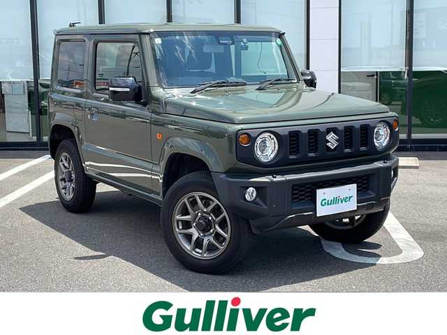 スズキ ジムニー XC 岐阜県 2021(令3)年 1.6万km ジャングルグリーン ディスプレイオーディオ　/ドライブレコーダー　/バックカメラ　/ＥＴＣ　/衝突軽減システム　/横滑り防止装置　/レーンキープアシスト　/センターデフロック　/ダウンヒルアシスト　/ＬＥＤヘッドライト/オートライト　/シートヒーター/純正16インチアルミホイール/プッシュスタート/スマートキー