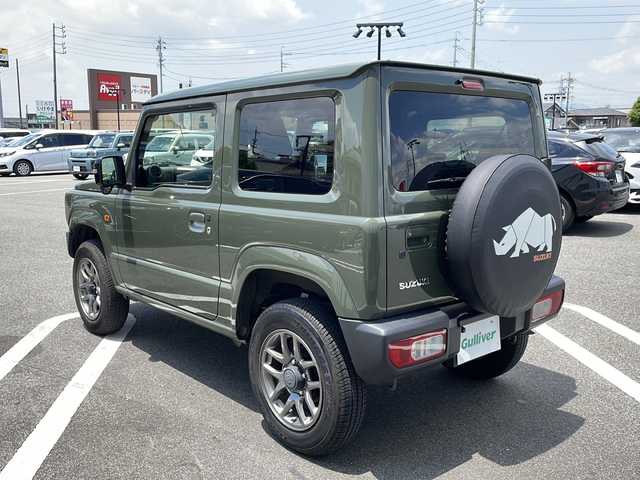 スズキ ジムニー XC 岐阜県 2021(令3)年 1.6万km ジャングルグリーン ディスプレイオーディオ　/ドライブレコーダー　/バックカメラ　/ＥＴＣ　/衝突軽減システム　/横滑り防止装置　/レーンキープアシスト　/センターデフロック　/ダウンヒルアシスト　/ＬＥＤヘッドライト/オートライト　/シートヒーター/純正16インチアルミホイール/プッシュスタート/スマートキー