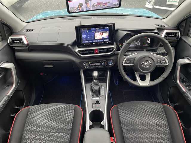 トヨタ ライズ Z 埼玉県 2022(令4)年 0.8万km ブラックマイカメタリック/ターコイズブルーマイカメタリック ワンオーナー/前席シートヒーター/純正メモリーナビ＆フルセグＴＶ/（ＤＶＤ＆ＣＤ＆ＢＴ）/アラウンドビューカメラ/ビルトインＥＴＣ/前後ドライブレコーダー/衝突被害軽減システム/レーンキープアシスト/レーダークルーズコントロール/ステアリングリモコン/革巻きステアリング/デジタルインナーミラー/コーナーセンサー/モデリスタエアロ/純正１７inアルミホイール/オートハイビーム/オートライト/ＬＥＤライト/フォグランプ/ウィンカーミラー/オート電動格納ミラー/スマートキー/プッシュスタート/Ｗ＆サイド＆カーテンエアバッグ/横滑り防止装置/ＡＢＳ/ドアバイザー/フロアマット/新車保証書/取扱説明書（車両＆ナビ）/スマートスペアキー有