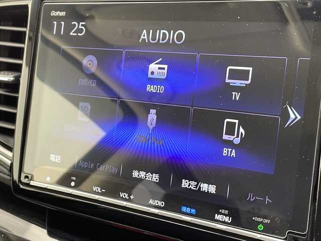 ホンダ オデッセイ アブソルート・EXホンダセンジング 千葉県 2019(令1)年 4.7万km プレミアムヴィーナスブラックP 純正ナビ/　CD/DVD/Bluetooth/フルセグTV/Apple car play/ホンダセンシング/レーダークルーズコントロール/レーンキープアシスト/衝突軽減ブレーキ/クリアランスソナー/先行車発進警報/標識認識機能/全方位カメラ/オートライト/純正フリップダウンモニター/両側パワスラ/レザーシート/前席パワーシート/LEDライト/パドルシフト/360度ドラレコ/ビルトインETC2.0/フロアマット/純正18インチアルミホイール