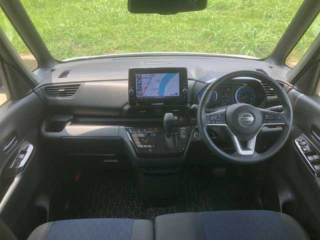 日産 ルークス HWS Gターボ プロパイロットED 福岡県 2020(令2)年 2.5万km チタニウムグレーM/シルキーホワイト ハイウェイスターGターボプロパイロットエディション/純正9インチナビ【MM320D-L】/　フルセグTV/CD/DVD/Bluetooth/アラウンドビューモニター/ETC/両側パワースライドドア/LEDヘッドライト/アイドリングストップ/ウィンカーミラー/ドアバイザー/純正フロアマット/プッシュスタート/保証書/取扱説明書/プロパイロット/インテリジェントエマージェンシーブレーキ/インテリジェントFCW/踏み間違い衝突防止アシスト/LDW（車線逸脱警報）/インテリジェントLI/インテリジェントDA/標識検知機能/先行車発進のお知らせ