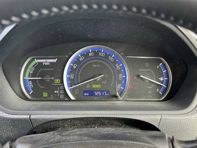 トヨタ ヴォクシー ハイブリッド V 愛知県 2014(平26)年 7.3万km ホワイトパールクリスタルシャイン 登録時走行距離72517キロ/社外ナ10インチナビ/(BT/CD/AMFMラジオ)/ビルトインETC/LEDオートヘッドランプ/シートヒーター(前席)/両側パワースライドドア/クルーズコントロール/革巻きステアリング/ステアリングスイッチ/スマートキー＆プッシュスタート/純正15インチアルミホイール/リアロールサンシェード/バックモニター/バックカメラ/前後方ドライブレコーダー/純正フロアマット/純正ドアバイザー/ワンオーナー/取扱説明書/保証書/整備記録簿