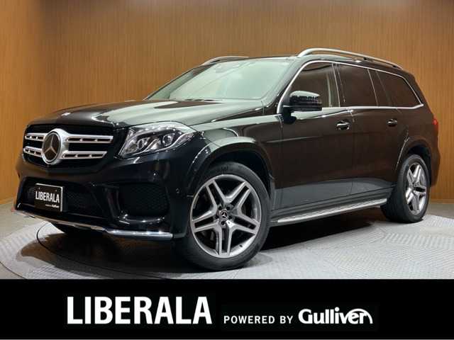 メルセデス・ベンツ ＧＬＳ３５０ｄ 4マチックスポーツ 千葉県 2018(平30)年 7.2万km オブシディアンブラック サンルーフ　/ｈａｒｍａｎｋａｒｄｏｎ　/黒革シート　/３６０°カメラ　/電動リアゲート　/パワーシート　/シートヒーター　/レーダーセーフティＰＫＧ　/キーレスゴー　/ＥＴＣ