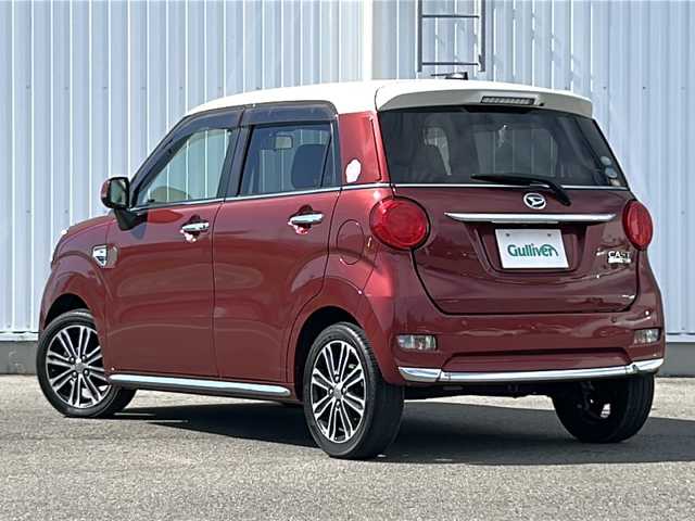 ダイハツ キャスト スタイル G SAⅡ 愛媛県 2016(平28)年 3.2万km ファイアークォーツレッドM 純正SDナビ/Bluetooth/CD/DVD/フルセグ/ETC/社外ドライブレコーダー前のみ/バックカメラ/アイドリングストップ/純正フロアマット/オートライト/オートLEDヘッドライト/コーナーセンサー後ろのみ/純正15インチAW/フォグランプ/保証書/取扱説明書