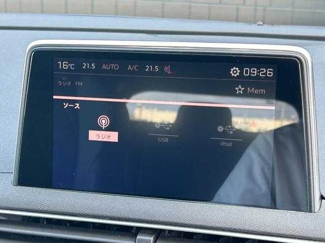 プジョー ５００８ GT ブルーHDi 埼玉県 2019(令1)年 4.8万km 黒 黒ハーフレザーシート /純正ナビ /リアモニター /アンビエンスライト /BSM /Apple Car Play /オートクルーズコントロール /全周囲カメラ /レーンキープアシスト /グリップコントロールシステム /パワーバックドア /ETC