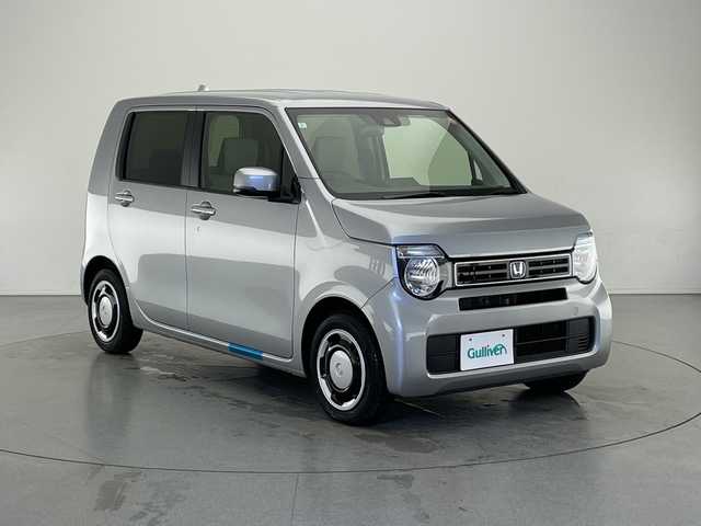 ホンダ Ｎ ＷＧＮ L 長野県 2024(令6)年 1.2万km ルナシルバーM 社外SDナビ　CN-E330D/（ワンセグ/Bluetooth/CD)/バックカメラ/ホンダセンシング/・衝突軽減ブレーキ/・レーンキープアシスト/・レーダークルーズコントロール/・先行車発進お知らせ機能/・コーナーセンサー/前席シートヒーター/ベンチシート/オートライト/オートマチックハイビーム/スマートキー/スペアキー/電格ミラー/ヘッドライトレベライザー