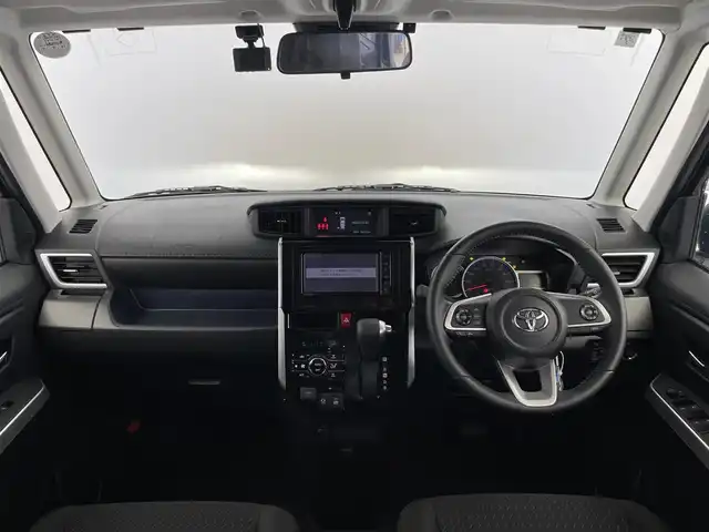 トヨタ ルーミー カスタムG－T 富山県 2021(令3)年 2.6万km ブラックマイカメタリック 純正ナビ（AM/FM/CD/DVD/BT）/フルセグTV/バックカメラ/両側パワースライドドア/衝突被害軽減ブレーキ/レーダークルーズコントロール/コーナーセンサー/ドライブレコーダー/ビルトインETC/スマートキー/スペアキー/プッシュスタート/電動パーキングブレーキ/オートブレーキホールド/純正フロアマット/横滑り防止装置/ISOFIX/LEDヘッドライト