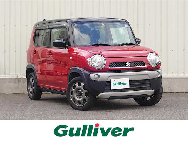 スズキ ハスラー G 山形県 2018(平30)年 4.7万km フェニックスレッドパール/ブルーイッシュブラックパール メモリナビ/　　【CD　DVD　BT フルセグ　USB　AUX】/バックカメラ/LEDヘッドライト/シートヒーター/アイドリングストップ/電動格納ミラー/純正フロアマット/ドアバイザ―/リモコンキー/ETC
