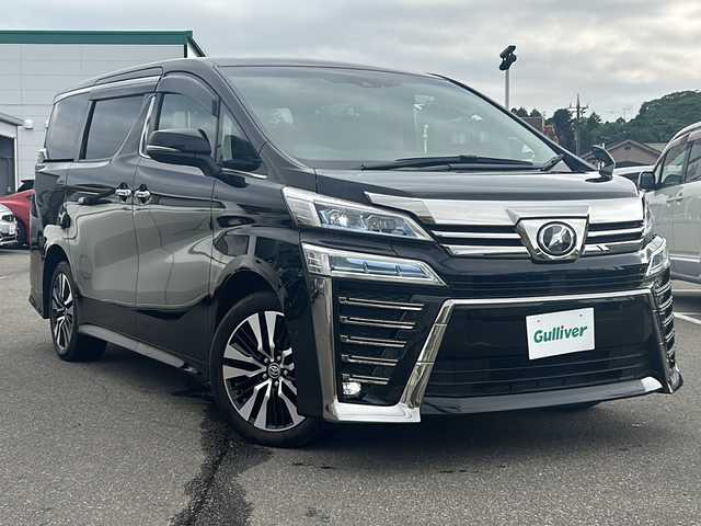 トヨタ ヴェルファイア Z Gエディション 石川県 2019(平31)年 2.9万km ブラック 販売成約車両落札不可/4WD/純正ディーラーオプションナビ/【CD/DVD/フルセグTV/BlueTooth】/バックカメラ/ETC/クルーズコントロール/衝突軽減システム/横滑り防止システム/レーンキープアシスト/アイドリングストップ/エアシート/ハンドルヒーター/パワーバックドア/オートハイビーム/純正フロアマット/本革シート