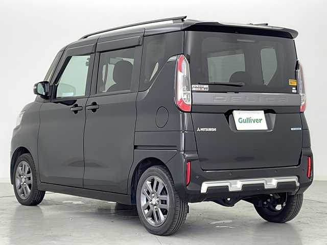 三菱 デリカミニ T プレミアム 宮城県 2024(令6)年 1.2万km アメジストブラック マイパイロット/衝突被害軽減ブレーキシステム（ＦＣＭ）		/車線逸脱警報システム（ＬＤＷ）		/オートマチックハイビーム（ＡＨＢ）		/後側方車両検知警報システム（ＢＳＷ／ＬＣＡ）	/コーナーセンサー/全方位バックカメラ/デジタルインナーミラー/ケンウッドSDナビ/・CD.DVD.SD.BT/フルセグTV/両側パワースライドドア/ハーフレザーシート/・前席シートヒーター/ビルトインETC/ドライブレコーダー/パドルシフト/ステアリングヒーター/ステアリングスイッチ/LEDヘッドライト/LEDフォグランプ/ダウンヒルアシストコントロール/アイドリングストップ/横滑り防止機能/プッシュスタート/スマートキー×2/純正15インチAW/社外フロアマット/ロールサンシェード/シートバックテーブル