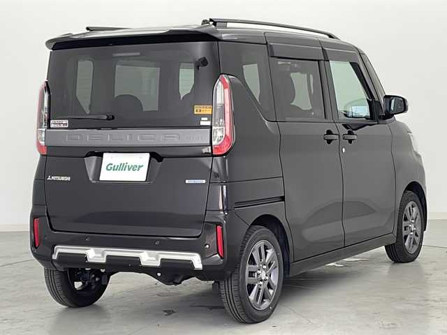 三菱 デリカミニ T プレミアム 福井県 2024(令6)年 1.2万km アメジストブラック 4WD/マイパイロット/・レーダークルーズコントロール/・衝突被害軽減ブレーキシステム（ＦＣＭ）		/・車線逸脱警報システム（ＬＤＷ）		/・オートマチックハイビーム（ＡＨＢ）		/・後側方車両検知警報システム（ＢＳＷ／ＬＣＡ）	/・コーナーセンサー/全方位バックカメラ/デジタルインナーミラー/ケンウッドSDナビ/・CD.DVD.SD.BT/フルセグTV/両側パワースライドドア/ハーフレザーシート/・前席シートヒーター/ビルトインETC/ドライブレコーダー/パドルシフト/ステアリングヒーター/ステアリングスイッチ/LEDヘッドライト/LEDフォグランプ/ダウンヒルアシストコントロール/アイドリングストップ/横滑り防止機能/プッシュスタート/スマートキー×2/純正15インチAW/社外フロアマット/ロールサンシェード/シートバックテーブル