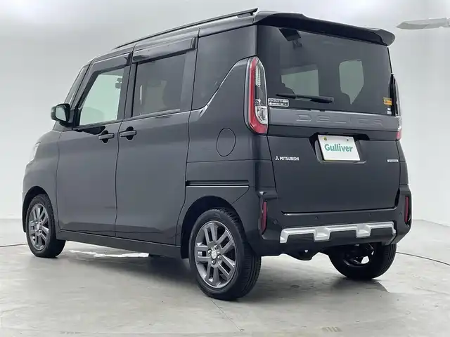 三菱 デリカミニ T プレミアム 福井県 2024(令6)年 1.2万km アメジストブラック 4WD/マイパイロット/・レーダークルーズコントロール/・衝突被害軽減ブレーキシステム（ＦＣＭ）		/・車線逸脱警報システム（ＬＤＷ）		/・オートマチックハイビーム（ＡＨＢ）		/・後側方車両検知警報システム（ＢＳＷ／ＬＣＡ）	/・コーナーセンサー/全方位バックカメラ/デジタルインナーミラー/ケンウッドSDナビ/・CD.DVD.SD.BT/フルセグTV/両側パワースライドドア/ハーフレザーシート/・前席シートヒーター/ビルトインETC/ドライブレコーダー/パドルシフト/ステアリングヒーター/ステアリングスイッチ/LEDヘッドライト/LEDフォグランプ/ダウンヒルアシストコントロール/アイドリングストップ/横滑り防止機能/プッシュスタート/スマートキー×2/純正15インチAW/社外フロアマット/ロールサンシェード/シートバックテーブル
