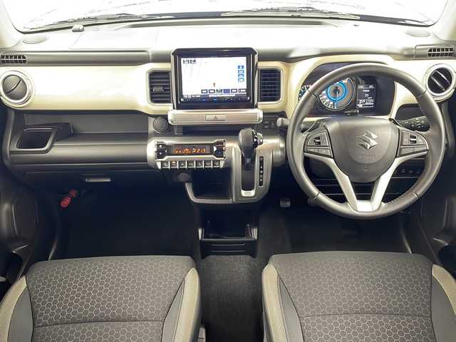 スズキ クロスビー HYBRID MZ 岐阜県 2019(令1)年 4.9万km ミネラルグレーM 純正8インチナビ（SKX-S804）/AM/FM/CD/DVD/SD/BT/フルセグTV/クルーズコントロール/クリアランスソナー/レーンキープアシスト/アイドリングストップ/LEDヘッドライト/パドルシフト/ドアバイザー