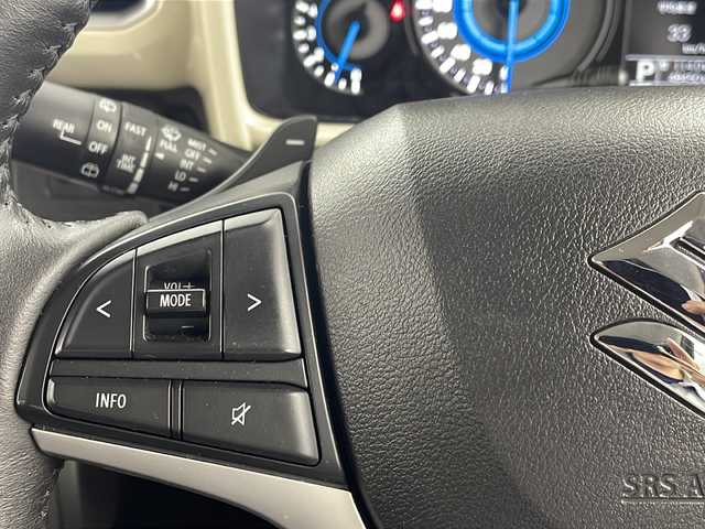 スズキ クロスビー HYBRID MZ 岐阜県 2019(令1)年 4.9万km ミネラルグレーM 純正8インチナビ（SKX-S804）/AM/FM/CD/DVD/SD/BT/フルセグTV/クルーズコントロール/クリアランスソナー/レーンキープアシスト/アイドリングストップ/LEDヘッドライト/パドルシフト/ドアバイザー