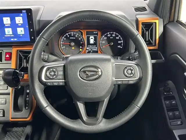 ダイハツ タフト G ターボ 大阪府 2021(令3)年 1.8万km サンドベージュメタリック ガラスルーフ 純正9incナビ(フルセグ/DVD再生/Bluetooth) 360カメラ ETC シートヒーター 衝突軽減 レーダークルコン クリアランスソナー レーンアシスト ルーフレール