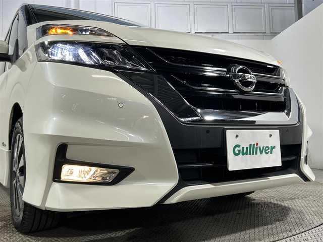 日産 セレナ ハイウェイスター プロパイロットED 大阪府 2017(平29)年 3.9万km ブリリアントホワイトパール ProPILOT 純正ナビ(フルセグ/DVD再生/Blu-ray/Bluetooth) バックカメラ 後席モニター ETC 両側パワースライドドア 衝突軽減 レーダークルコン クリアランスソナー
