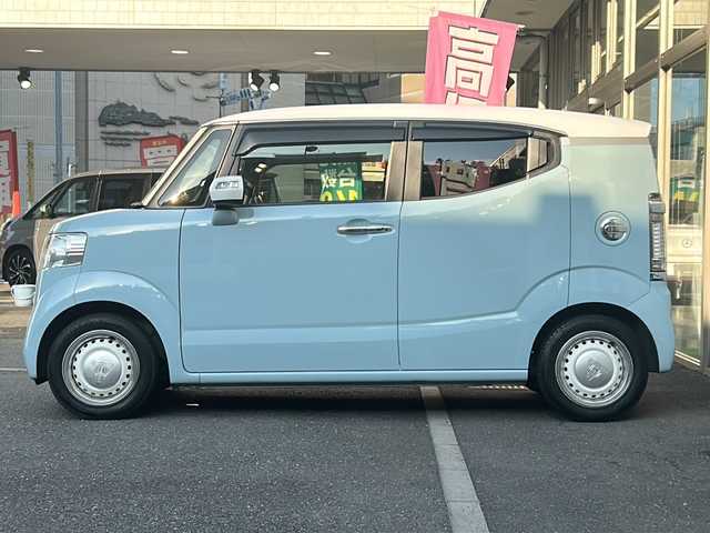 ホンダ Ｎ ＢＯＸ スラッシュ X 埼玉県 2016(平28)年 8.4万km サーフブルー/ブラック ルーフ白/純正8インチナビ（VRM-165VFEi）/フルセグTV/AM/FM/BT/ミュージックサーバー/クルーズコントロール/プッシュスタート/スマートキー×２/前後ドライブレコーダー（CS-33FH）/ETC/革巻きハンドル/ステアリングリモコン/ステアリングヒーター/シートヒーター（D＋N席）/パーキングブレーキホールド/オートライト/HID/ドアバイザー/横滑り防止装置/取扱説明書/ナビ取扱説明書/保証書