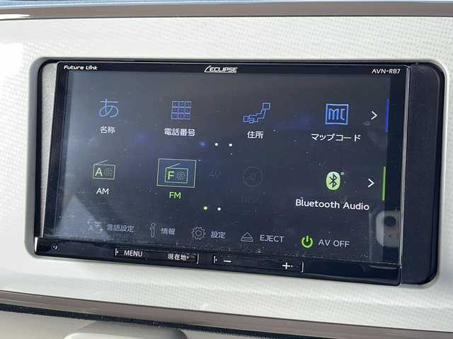 ダイハツ ムーヴ キャンバス G メイクアップ リミテッド　SAⅢ 山口県 2022(令4)年 5.6万km パールホワイトⅢ/ナチュラルベージュマイカメタリック 2トーン 社外メモリナビ【ECLIPS:AVN-RB7】/・CD再生機能/・AM/FMラジオ/・Bluetooth接続/・交通情報/バックカメラ/全周囲カメラ/両側パワースライドドア/ETC/スマートキー/プッシュスタート/LEDフォグライト/衝突回避支援/・衝突回避支援ブレーキ機能/・衝突警報機能/・ブレーキ制御付誤発進抑制機能/・車線逸脱警報機能/・路側逸脱開放機能/先行車発進お知らせ機能/社外フロアマット/シートヒーター/オートライト/オートハイビーム/フォグライト