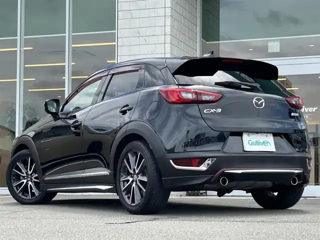 マツダ ＣＸ－３ XD プロアクティブ 兵庫県 2017(平29)年 5.7万km ジェットブラックマイカ ディスプレイオーディオナビ/BTオーディオ/社外前後ドライブレコーダー/BOSEサウンド/クルーズコントロール（追従走行あり）/レーンキープアシスト/横滑り防止装置/ETC/バックカメラ/LEDオートライト/USB入力端子/スマートキー/純正フロアマット/純正アルミホイール/ワンオーナー