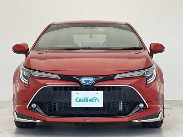 トヨタ カローラ スポーツ ハイブリッドG Z 愛知県 2021(令3)年 1.7万km スカーレットメタリック 純正8型ナビ/フルセグ/バックカメラ/シートヒーター/ETC2.0/オートマチックハイビーム/ブラインドスポットモニター/モデリスタエアロ/コーナーセンサー/マフラー/スマートキー/ステアリングスイッチ/プッシュスタート/純正アルミホイール