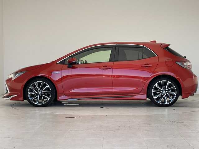 トヨタ カローラ スポーツ ハイブリッドG Z 愛知県 2021(令3)年 1.7万km スカーレットメタリック 純正8型ナビ/フルセグ/バックカメラ/シートヒーター/ETC2.0/オートマチックハイビーム/ブラインドスポットモニター/モデリスタエアロ/コーナーセンサー/マフラー/スマートキー/ステアリングスイッチ/プッシュスタート/純正アルミホイール