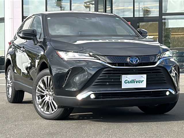 トヨタ ハリアー ハイブリッド Z 青森県 2020(令2)年 5.6万km プレシャスブラックパール ・4WD/・純正ナビ/・Bluetooth/・フルセグTV/・アラウンドビューモニター/・ブラインドスポットモニター/・純正ドライブレコーダー/・デジタルインナーミラー/・衝突被害軽減ブレーキ/・レーンキープアシスト/・横滑り防止装置/・レーダークルーズコントロール/・パワーバックドア/・ハーフレザーシート/・オートライト/・オートマチックハイビーム/・LEDヘッドライト/・ETC/・純正19AW/・純正フロアマット