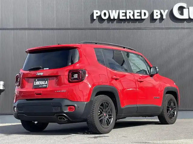 クライスラー・ジープ ジープ レネゲード リミテッド 長野県 2019(令1)年 5.4万km 赤 ＡＣＣ　レーンキープ　Ｕｃｏｎｎｅｃｔナビ　ｂｌｕｅｔｏｏｔｈ　黒革シート　シートヒーター　Ｄ／Ｎパワーシート　ステアリングヒーター　パークセンサー　ルーフレール　スマートキー　前後ドライブレコーダー 純正サマータイヤ＆ホイール有(215/60R17)