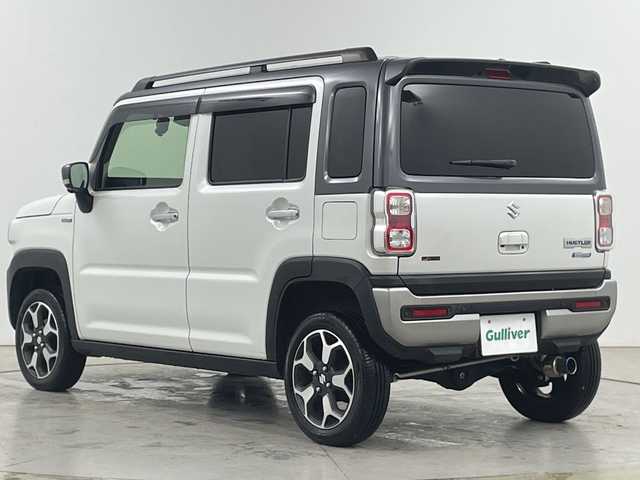 スズキ ハスラー Jスタイル ターボ 道央・札幌 2021(令3)年 4.5万km ピュアホワイトパール/ガンメタリック2トーン ・4WD/ターボ/・純正ナビ　フルセグ/BT/CD/DVD/USB/・デュアルカメラブレーキサポート/・レーダークルーズコントロール/・全方位カメラ/パドルシフト/・前席シートヒーター/・ステアリングスイッチ/・LEDオートライト/・オートマチックハイビーム/・スマートキー/プッシュスタート/・ダウンヒルアシスト/・アイドリングストップ/・ETC/社外ドライブレコーダー/・社外マフラー
