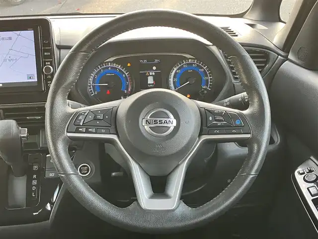 日産 ルークス HWS Gターボ プロパイロットED 静岡県 2021(令3)年 5.6万km チタニウムグレーM/シルキーホワイト 純正9インチナビ（CD/DVD/BT/フルセグ）/全方位カメラ/プロパイロット/純正ドライブレコーダー/純正ETC2.0/エンジンスタートボタン/保証書/取扱説明書/記録簿/パワーステアリング/パワーウィンドウ/アイドリングストップ/スマートキー/スペアキー1本/レーダークルーズコントロール/オートエアコン/USB入力端子/純正ETC2.0/純正ドライブレコーダー/純正フロアマット/ベンチシート/布シート/両側パワースライドドア/純正アルミホイール/ABS/横滑り防止装置/コーナーセンサー前後/レーンキープアシスト/オートライト/LEDヘッドライト/W+サイドエアバッグ/衝突軽減システム