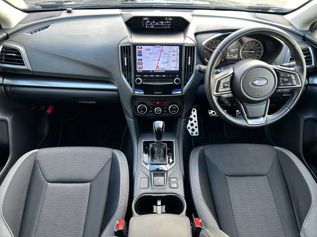 スバル インプレッサ スポーツ 2．0i－S アイサイト 石川県 2017(平29)年 1.6万km ダークグレーメタリック 8インチ純正ナビ【CN-LR830D】/　FM/AM/CD/DVD/Bluetooth/フルセグ/バックカメラ/アイサイト/ドライブレコーダー/ETC2.0/追従クルーズコントロール/４WD/前席メモリシート/サイドエアロ付き/純正アルミホイール/オートライト/LEDヘッドライト/コーナーセンサー