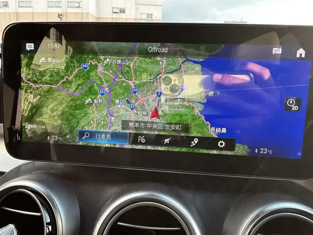 メルセデス・ベンツ ＧＬＣ２２０ d 4マチック クーペ AMGライン 熊本県 2020(令2)年 4万km オブシディアンブラック ・スマートキー/・プッシュスタート/・サンルーフ/・アクティブステアリングアシスト/・道路標識アシスト/・アクティブレーンキーピングアシスト/・アクティブブレーキアシスト/・アテンションアシスト/・ブラインドスポットモニター/・レーンチェンジアシスト/・インテリジェントライトシステム/・クルーズコントロール(追従式)/・黒革シート/・前席パワーシート/・前席エアシート/・全席シートヒーター/・純正メモリナビ/　【Bluetooth・USB・AppleCarPlay・AndroidAuto】/・Burmesterサウンドシステム/・フルセグTV/・全方位カメラ/・ETC2.0/・ヘッドアップディスプレイ/・ドライブレコーダー(前後録画)/・パワーバックドア/・LEDヘッドランプ/・純正マット