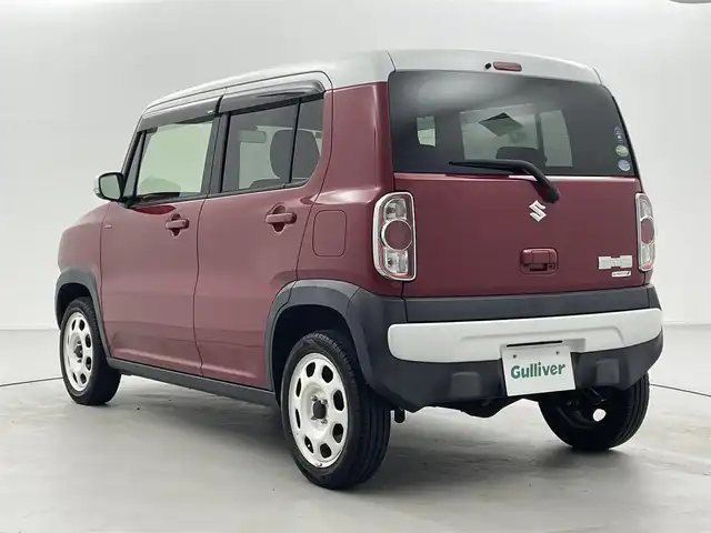 スズキ ハスラー Jスタイル 福井県 2015(平27)年 1.9万km フェニックスレッドパール/ホワイト2トーンルーフ 社外ＳＤナビ　/BT CD DVD/衝突被害軽減ブレーキ/スマートキー/シートヒーター　/４ＷＤ　/フォグランプ　/ＥＴＣ　/ドアバイザー