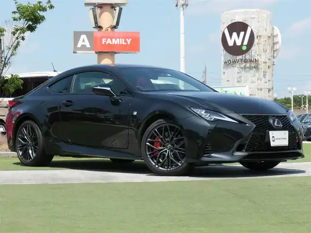 レクサス ＲＣ 300 Fスポーツ 千葉県 2023(令5)年 4.5万km グラファイトブラックガラスフレーク Lexus Safety System+/・プリクラッシュセーフティ/・レーンディパーチャーアラート/・オートハイビーム/・レーダークルーズコントロール/・ブラインドスポットモニター/ムーンルーフ/レッドレザーシート/前席パワーシート/エアシート/シートヒーター/純正SDナビ/地デジTV/【DVD/CD再生機能　Bluetooth接続】/バックカメラ/リバース連動ドアミラー（左/右）/ステアリングヒーター/ステアリングスイッチ/革巻きステアリング/パドルシフト/ETC（2.0）/3眼LEDヘッドライト/ウインカーミラー/クリアランスソナー/純正19インチアルミホイル/サイド/カーテンエアバッグ/スマートキー