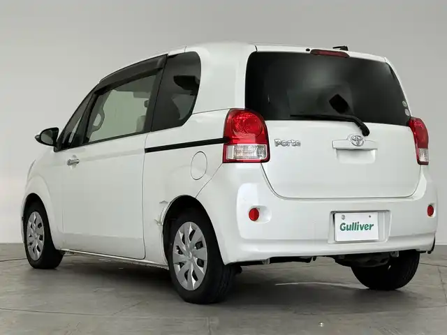 トヨタ ポルテ F 愛知県 2013(平25)年 9.6万km ホワイトパールクリスタルシャイン パナソニック製6.5インチストラーダナビ/プッシュスタート/ETC/片側パワースライドドア（左側）/ウォークスルー/チップアップシート/純正フロアマット/純正ホイールキャップ/ハロゲンヘッドライト/フロントフォグランプ/取扱説明書/保証書/スペアキー