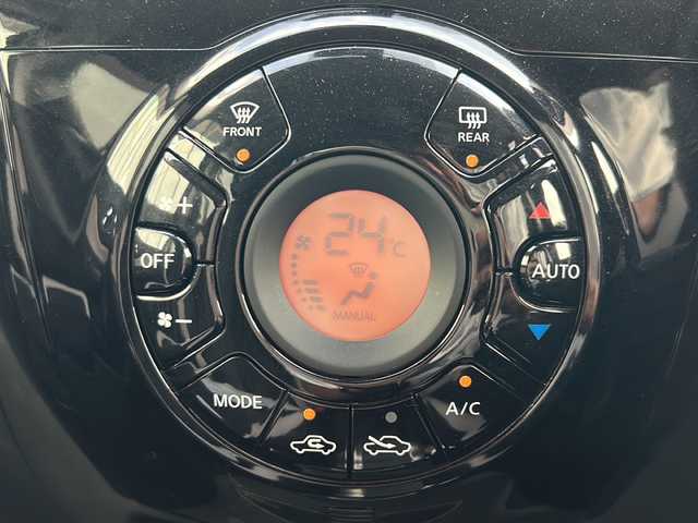 日産 ノート X FOUR 山形県 2017(平29)年 6.2万km スーパーブラック エマージェンシーブレーキ/４WD/社外ディスプレイオーディオ/（CD/DVD/BT）/ETC/レーンキープアシスト/バックカメラ/電動格納ウインカーミラー/オートライト/純正スチールホイール/社外AWスタッドレスタイヤ車載/純正フロアマットHDDナビ