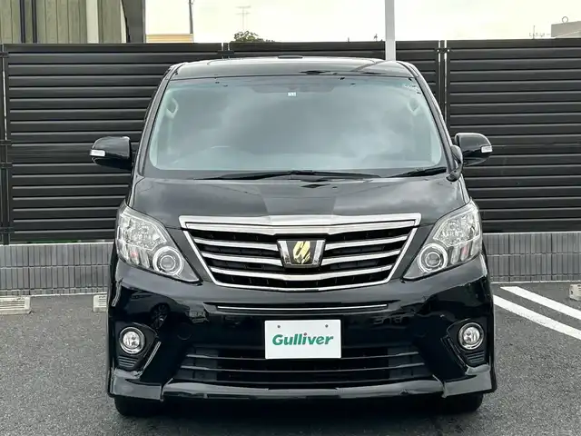 トヨタ アルファード 350S タイプゴールドⅡ 埼玉県 2014(平26)年 6.1万km ブラック ワンオーナー/メモリナビ/フルセグテレビ/バックカメラ/フリップダウンモニター/ウィンカーミラー/オットマン/クルーズコントロール/サンルーフ/ドアバイザー/プッシュスタート/両側パワースライドドア/パワーバックドア/ETC/スペアキー/保証書/取扱説明書/ナビ取扱説明書