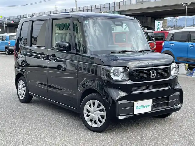 ホンダ Ｎ ＢＯＸ 石川県 2024(令6)年 0.7万km クリスタルブラックパール 純正8型ディスプレイオーディオ/バックカメラ/LEDヘッドライト/両側パワースライドドア/ホンダセンシング/レーダークルーズ/スマートキー/プッシュスタート/電動ミラー/シートヒーター/ベンチシート/オートライト