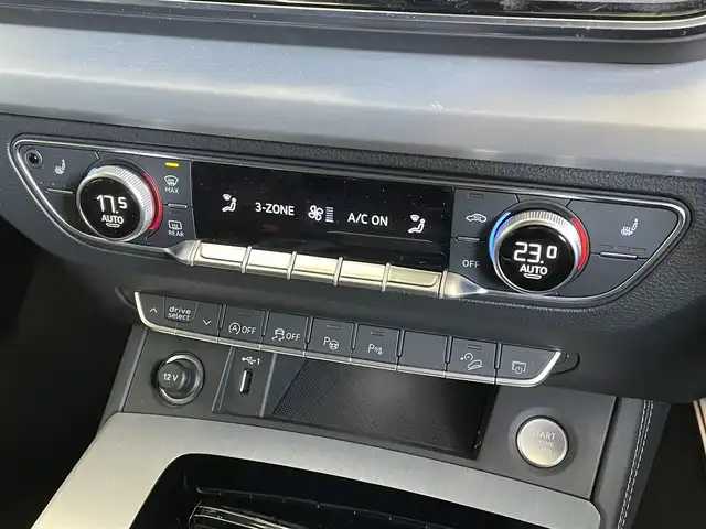 アウディ Ｑ５ 40TDIクワトロ Sライン 山形県 2022(令4)年 2.7万km グレイシアホワイトメタリック 純正ナビ/AppleCarplay/バーチャルコックピット/パワーシート/Sラインハーフレザーシート/ルーフレール/コーナーセンサー/パドルシフト/アダプティブクルーズコントロール/レーンキープアシスト/前後ドライブレコーダー/シートヒーター