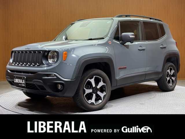 クライスラー・ジープ ジープ レネゲード トレイルホーク 千葉県 2017(平29)年 6万km アンヴィルクリアコート オープンエアルーフ　/クルーズコントロール　/ディスプレイオーディオ　/Bluetooth接続　/バックカメラ　/パーキングアシスト　/車線逸脱防止　/プッシュスタート　/HIDヘッドライト　/純正AW　/ETC