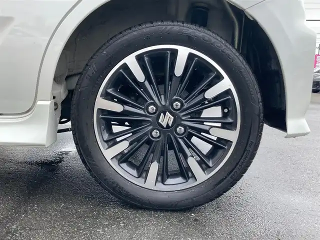 スズキ スペーシア カスタム HYBRID XS ターボ 静岡県 2018(平30)年 8.9万km ピュアホワイトP デュアルセンサーブレーキサポート/純正メモリーナビ(CN-RZ765W)/　AM FM CD DVD Bluetooth USB SD/ビルトインETC/前後方ドライブレコーダー/LEDオートヘッドランプ/レーダークルーズコントロール/シートヒーター(運転席)/両側パワースライドドア/リアクリアランスソナー/レザー調シートカバー/純正15インチアルミホイール/リアロールサンシェード/パドルシフト/フルセグTV/バックモニター